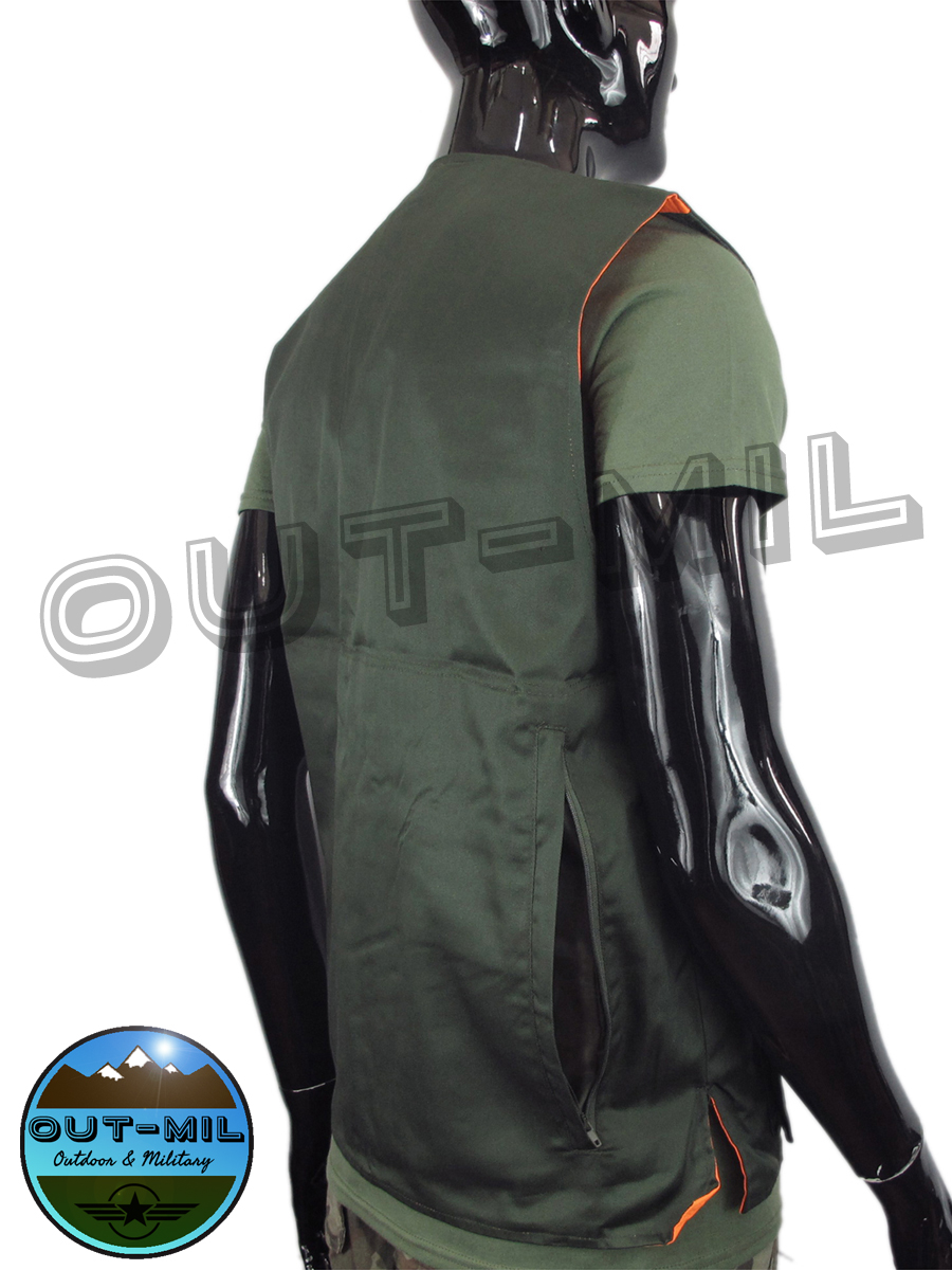 Gilet da caccia reversibile Arancione – OUT-MIL Outdoor & Military