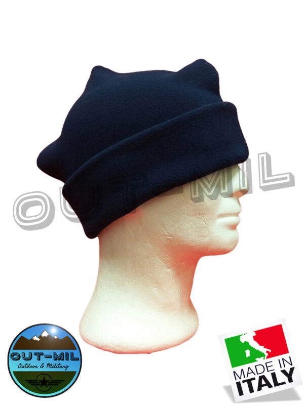 Cappello in pile "3 punte" per forze dell'ordine made in Italy - immagine 4