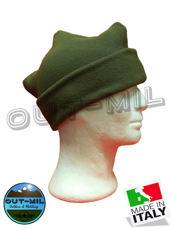 Cappello in pile "3 punte" per forze dell'ordine made in Italy - immagine 2